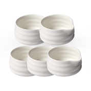Matcha Bowl with Spout - White
