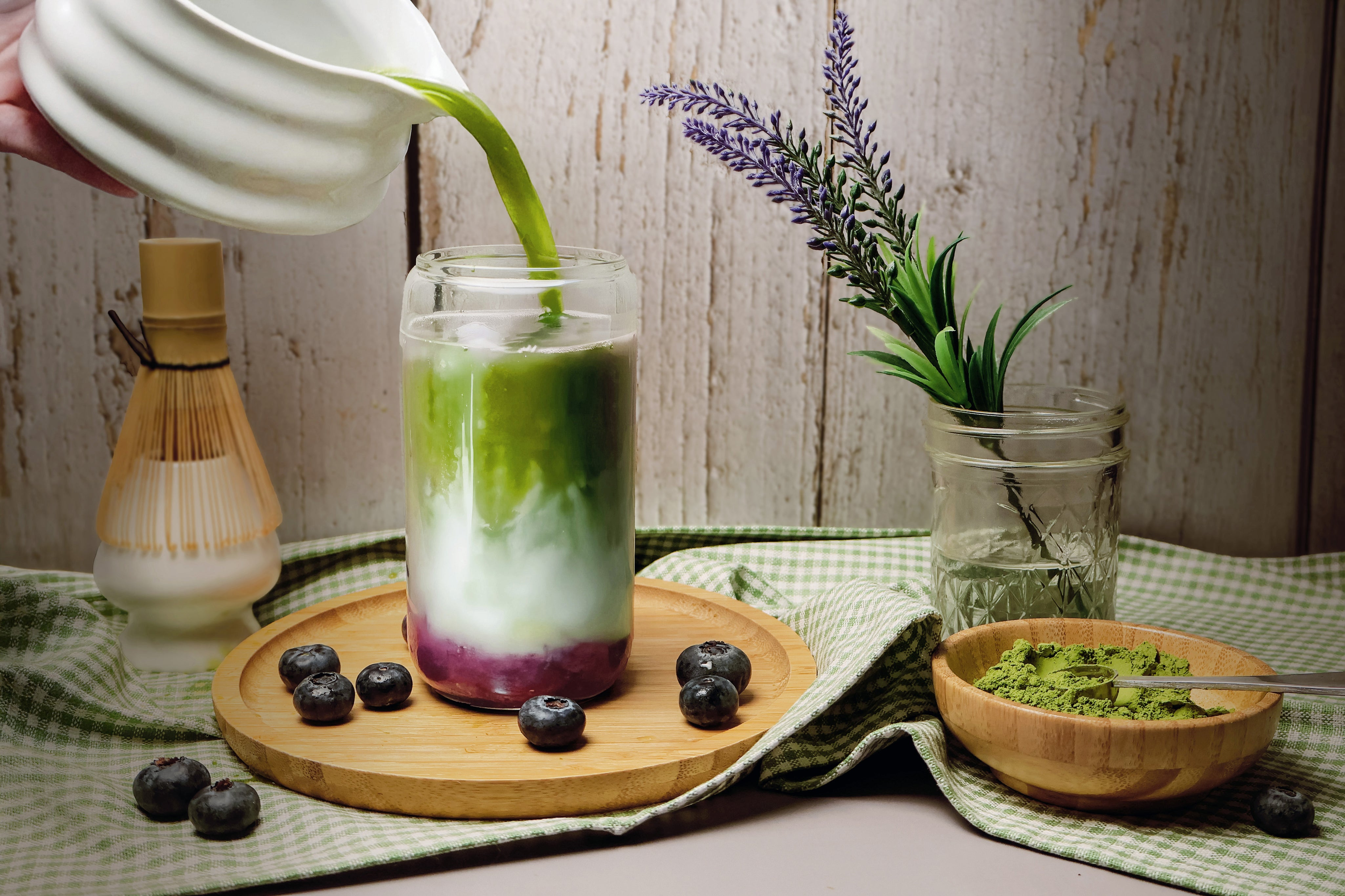 Blueberry Matcha